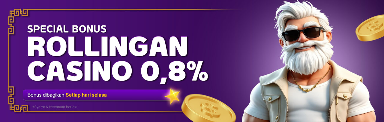 ROLLINGAN CASINO 0.8%
