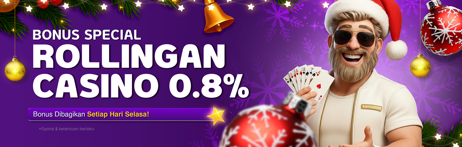 ROLLINGAN CASINO 0.8%