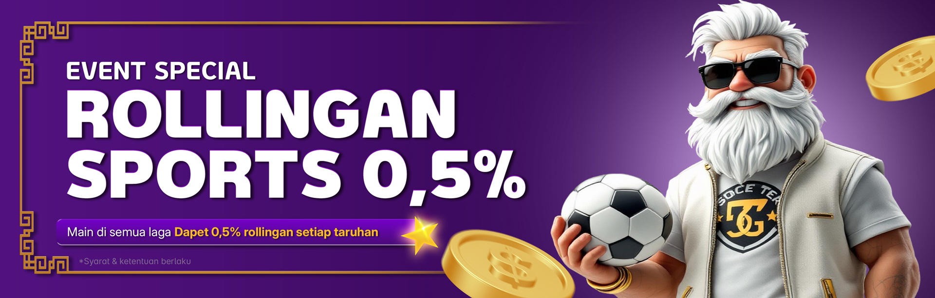 ROLLINGAN SPORTSBOOK 0.5%