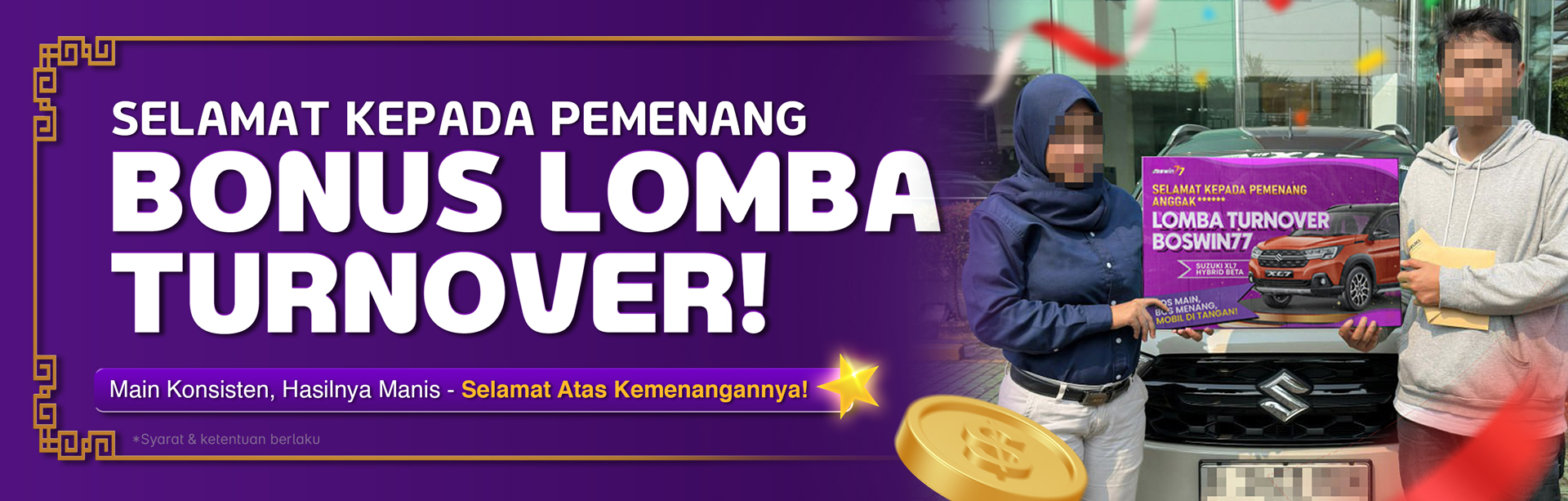 SELAMAT HADIAH LOMBA TURNOVER	