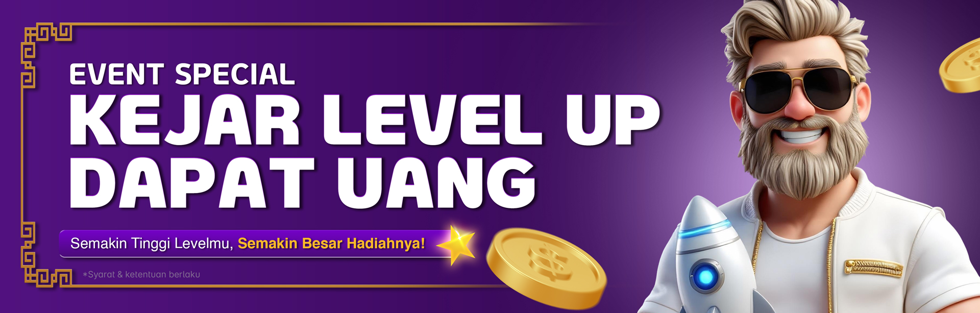 EVENT KEJAR LEVEL UP BOSWIN77