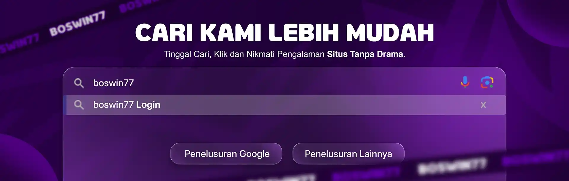 CARI KAMI LEBIH MUDAH