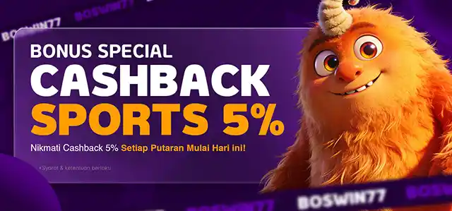 CASHBACK SPORTSBOOK 5%