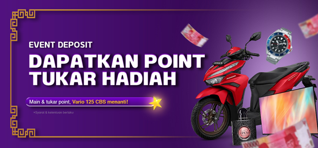 EVENT DEPOSIT TUKAR POINT