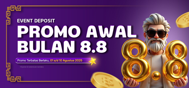 BONUS AWAL BULAN 8.8