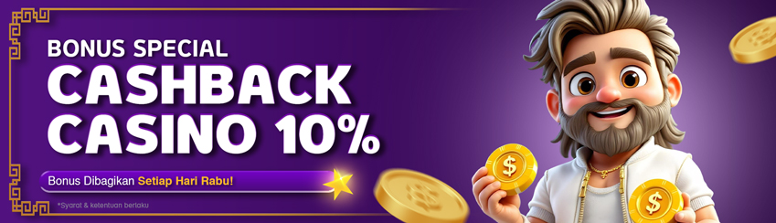 BONUS CASHBACK CASINO UP TO 10%
