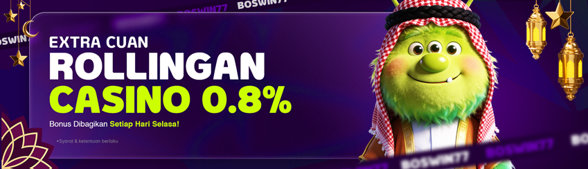 ROLLINGAN CASINO 0.8%