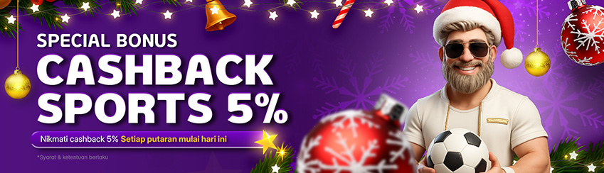 CASHBACK SPORTSBOOK 5%